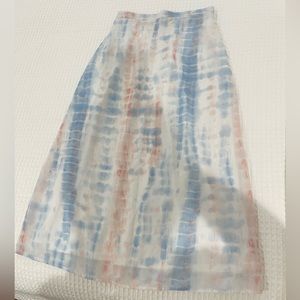 Watercolor skirt